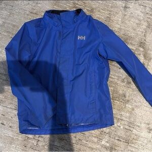 Helly Hansen Kids Bright Blue Raincoat
